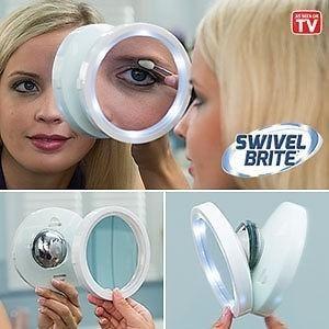 Miroir loupe LED idéal pour épilation sourcils