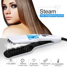 Brosse lisseur à vapeur - SteamHair (Ne brûlez plus vos cheveux)