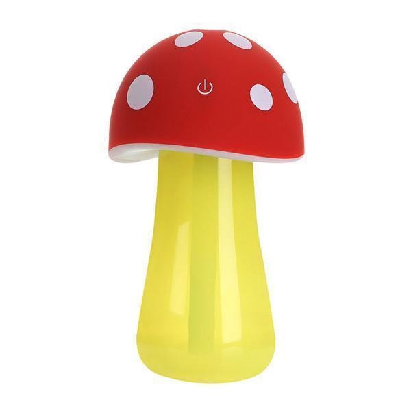 Mushroom Aromatherapy Humidifier Night Light