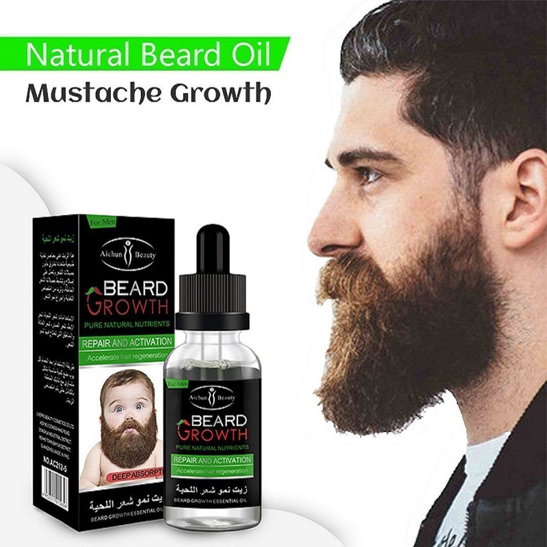 Mustache Growth  زيت نمو شعر اللحية