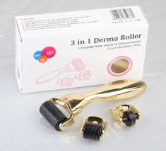 3-en-1 Kit Dermaroller Derma roller